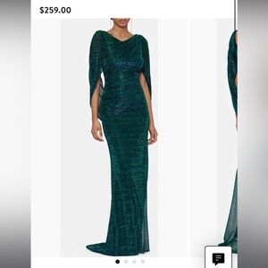 Elegant Green Evening Gown